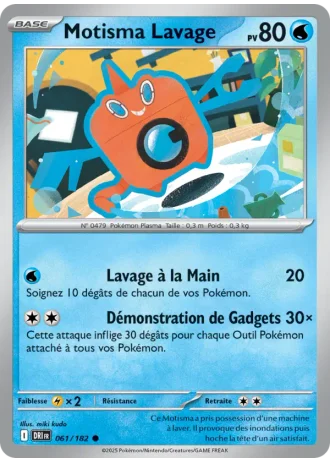 Motisma Lavage #061/182 — Rivalités Destinées