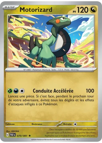 Motorizard #070/91 — Destinées de Paldea