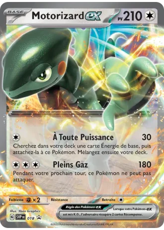 Motorizard ex #018 — Écarlate & Violet Promos