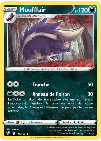 Moufflair #115/192 — Clash des Rebelles