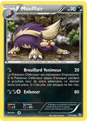 Moufflair #77/124 — Dragons Exaltés