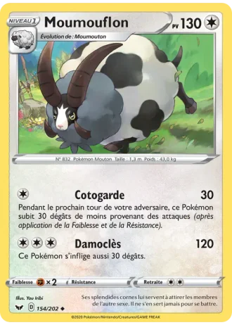 Moumouflon #154 — Épée et Bouclier