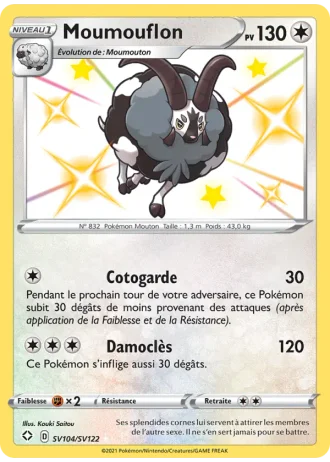 Moumouflon SV104/122 — Coffre Chromatique (Destinées Radieuses)
