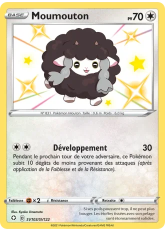 Moumouton SV103/122 — Coffre Chromatique (Destinées Radieuses)