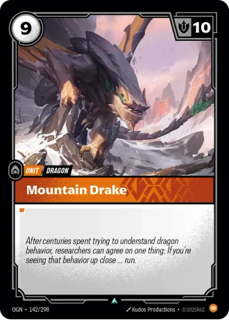 Mountain Drake #142/298 — Origins