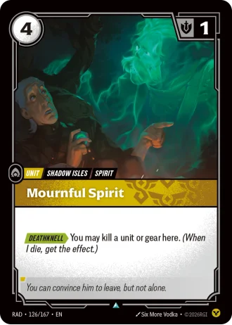 Mournful Spirit #126/167 — Radiance