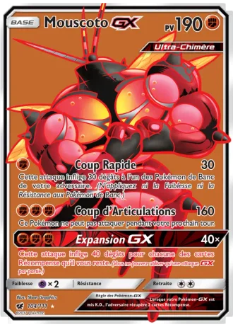 Mouscoto GX #104 — Invasion Carmin