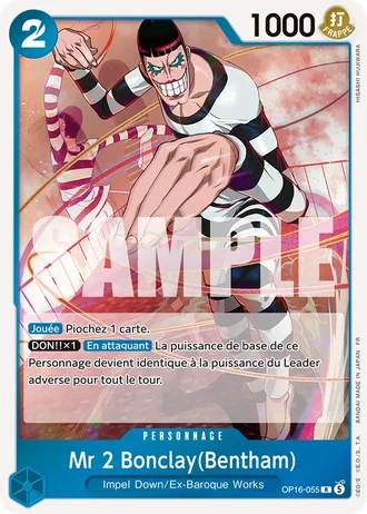 Mr 2 Bonclay(Bentham) (OP16-055) — L'Heure de la Bataille Décisive (OP16)