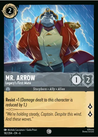 Mr. Arrow - Legacy's First Mate #182/204 — Azurite Sea