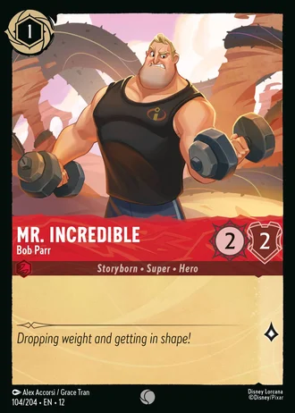 Mr. Incredible - Bob Parr #104/257 — Wilds Unknown