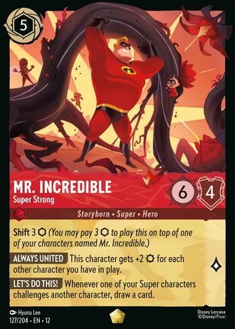 Mr. Incredible - Super Strong #127/257 — Wilds Unknown