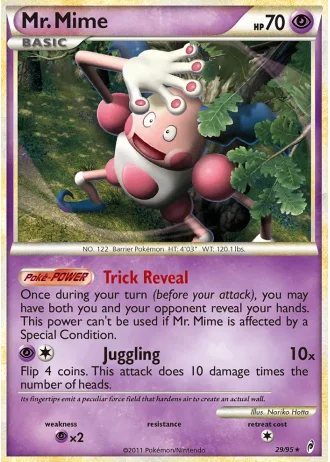 Mr. Mime #29 — Call of Legends