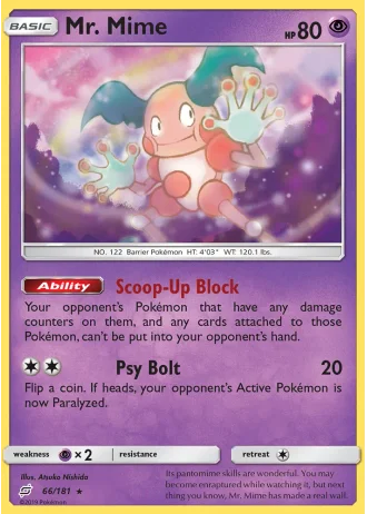 Mr. Mime #66/181 — Team Up