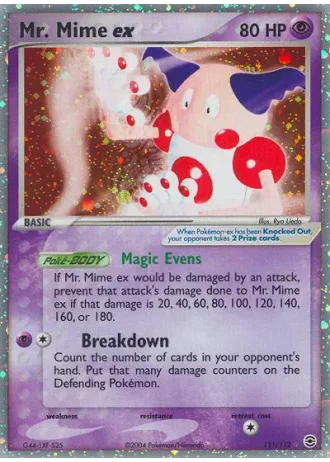 Mr. Mime ex #111 — FireRed & LeafGreen