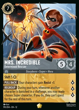 Mrs. Incredible - Determined Rescuer #195/257 — Wilds Unknown
