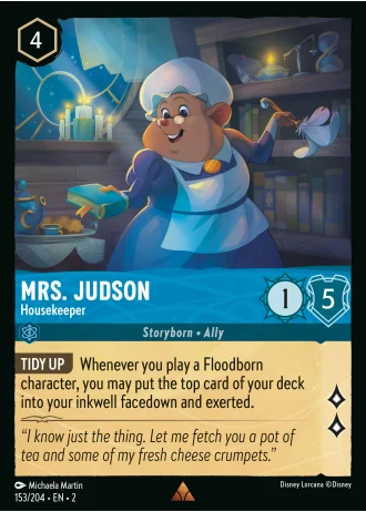 Mrs. Judson - Housekeeper #153/204 — Rise of the Floodborn