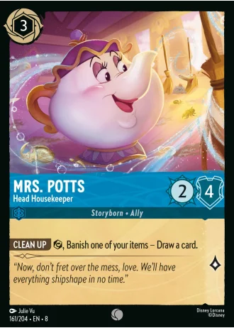 Mrs. Potts - Head Housekeeper #161/204 — Reign of Jafar