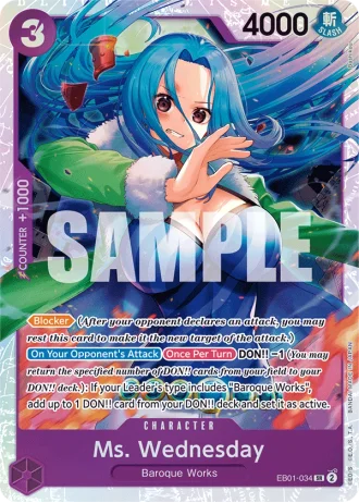 Ms. Wednesday (EB01-034) — Memorial Collection (EB01)
