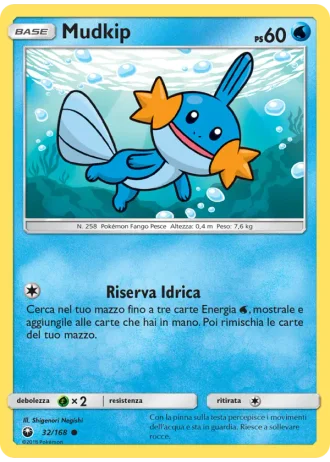 Mudkip #32/168 — Tempesta Astrale