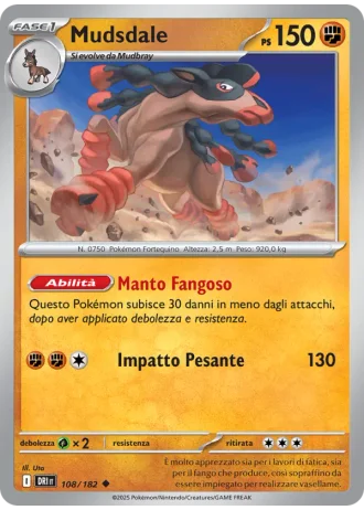 Mudsdale #108/182 — Rivali Predestinati