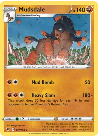 Mudsdale #97/185 — Vivid Voltage