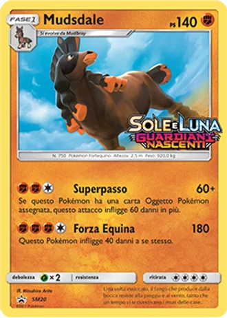 Mudsdale SM20 — Sole e Luna Promos