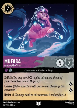 Mufasa - Among the Stars #79/204 — Archazia's Island