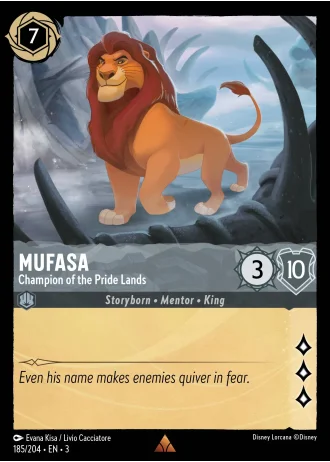 Mufasa - Champion of the Pride Lands #185/204 — Into the Inklands