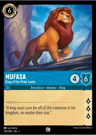 Mufasa - King of the Pride Lands #155/204 — The First Chapter