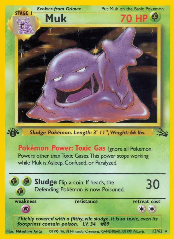Muk (1ª Edizione) #13 — Fossil (1ª Edizione)