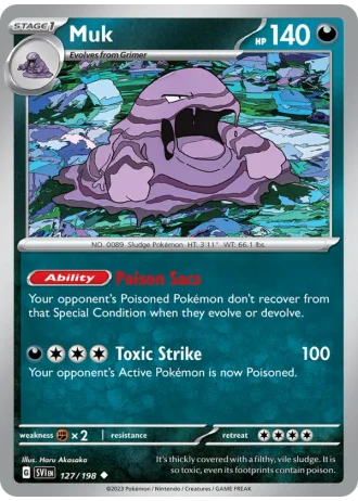 Muk #127 — Scarlet & Violet
