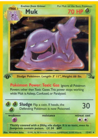 Muk #13/62 — Fossil