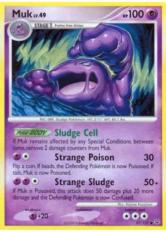 Muk #57/127 — Platino