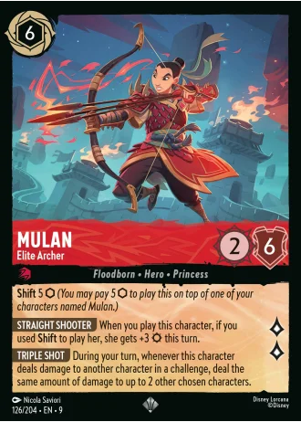 Mulan - Elite Archer #126/204 — Fabled