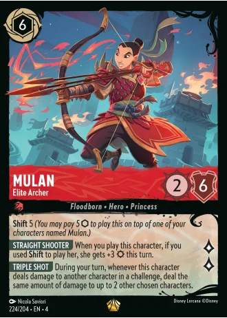 Mulan - Elite Archer #224/204 — Ursula's Return