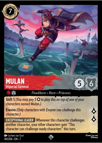 Mulan - Imperial General #141/204 — Archazia's Island