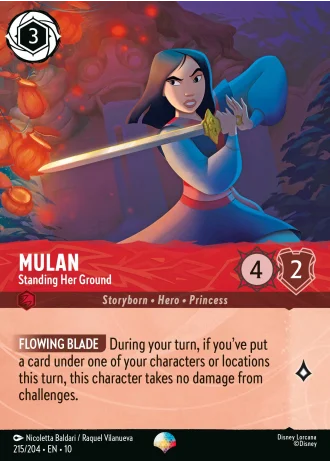 Mulan - Standing Her Ground #215/204 — Whispers in the Well
