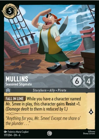 Mullins - Seasoned Shipmate #177/204 — Azurite Sea