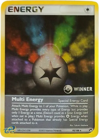 Multi Energy (e-League Winner) — Unnumbered Promos