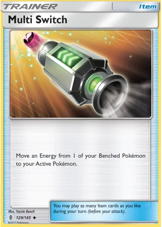Multi Switch #129/145 — Guardians Rising