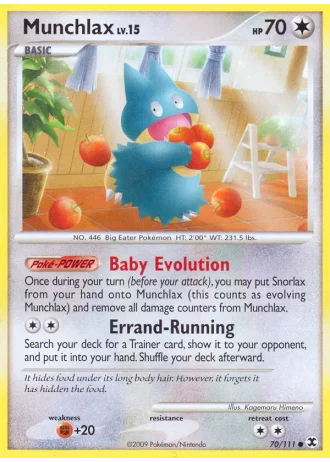 Munchlax #70/111 — Rising Rivals