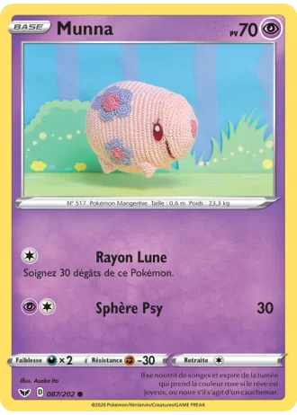 Munna #87/202 — Épée et Bouclier