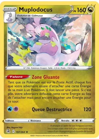 Muplodocus #197/264 — Poing de Fusion