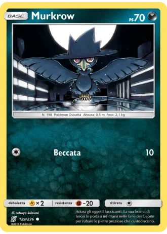 Murkrow #129 — Sintonia Mentale