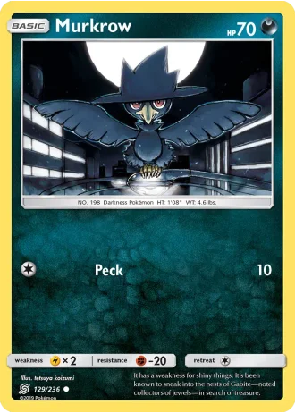 Murkrow #129/236 — Unified Minds