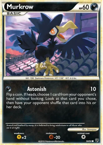 Murkrow #58/90 — Senza Paura