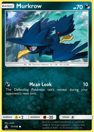 Murkrow #71 — Ultra Prism
