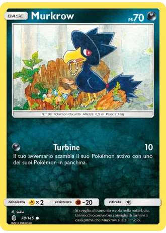 Murkrow #78 — Guardiani Nascenti