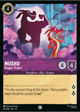 Mushu - Braggin' Dragon #46/204 — Whispers in the Well