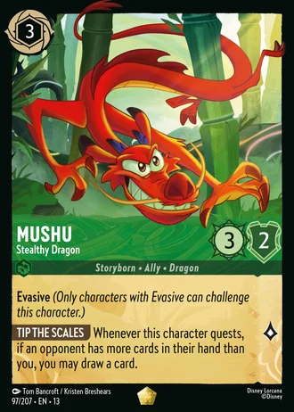 Mushu - Stealthy Dragon #97/261 — Attack of the Vine!